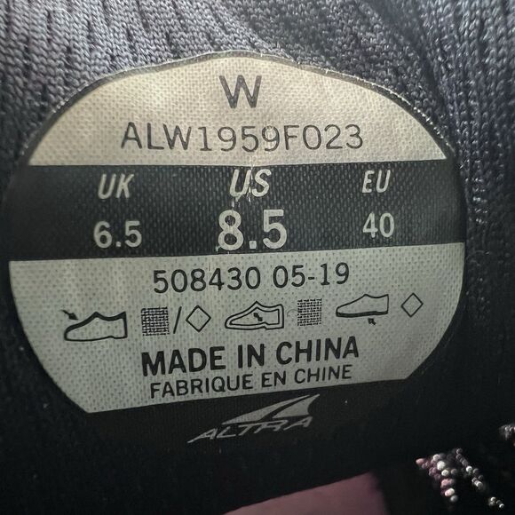 Altra Olympus 3.5 Lace Up Athletic Running Shoes Sneakers Vibram Women's 8.5 - Picture 8 of 8